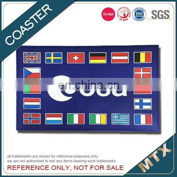 Customized Soft Pvc Coasters With Logo photo-6