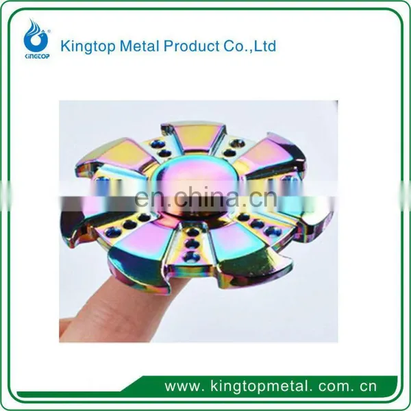 Kingtop Metal Funny Reduce Pressure Finger Spinner Made in China photo-5