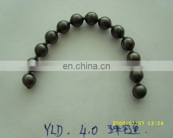Custom Metal Link Chain/ Charming Metal Chain Links / Stainless Steel Ball Chain photo-6