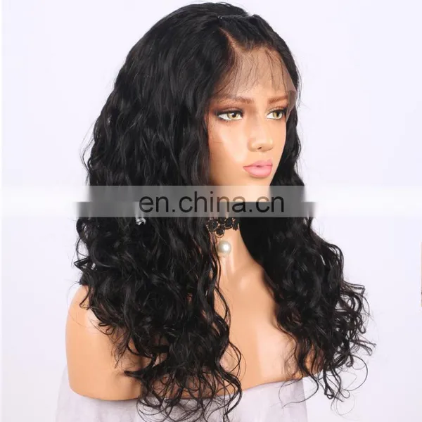 Wholesale Price Virgin Brazilian Hair 360 Lace Frontal Wig Curly Wig for Black Women photo-2