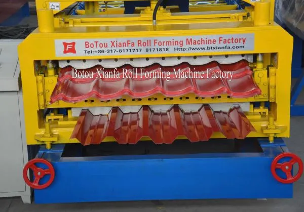 Dual Roofing Roller Roll Forming Machine photo-3