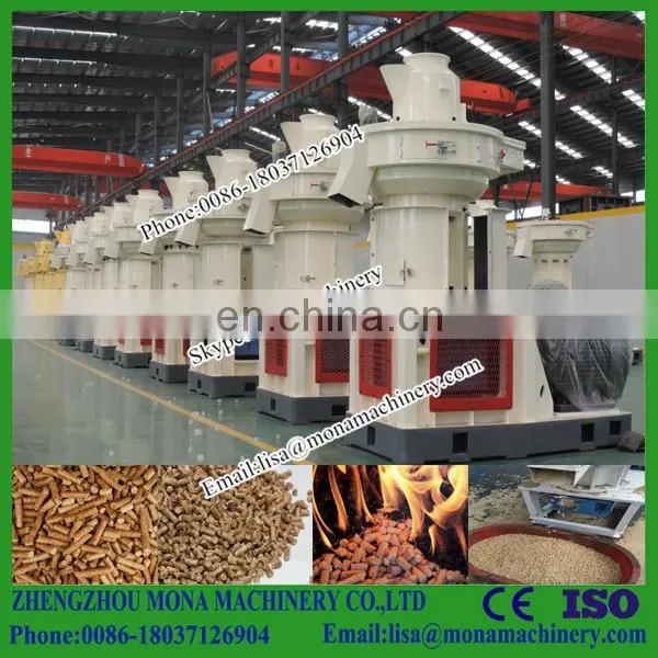 Factory Sale Direct High Efficient Wood Ring Die Pellet Mill/rice Husk Pellet Machine for Fuel photo-2