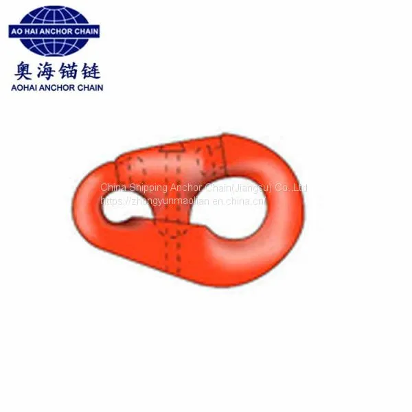 China Zhongyun Anchor Chain Accessories Kenter Shackles Anchor Shackle Pear Shackles photo-5