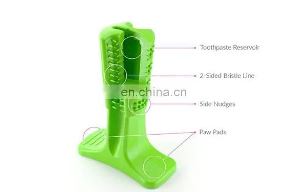 Factory Wholesale Dog Toothbrush Chew Brushing Stick High Quality Pet Health Massage Brush photo-5