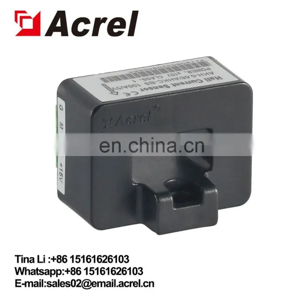Acrel AHKC-BS Uninterruptible Power Supplies Small Package Size Hall Effect Signal Isolator Transmitter photo-2
