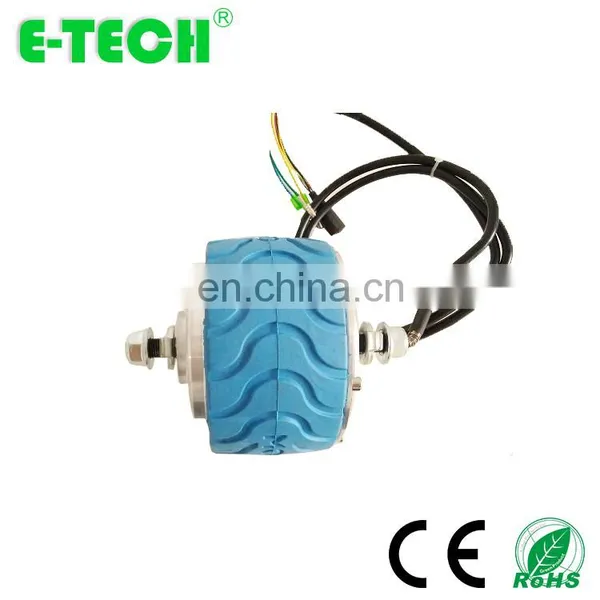 HONGJUN 4 Inch Custom Tyre Brushless Hub Mtor With Gear photo-5