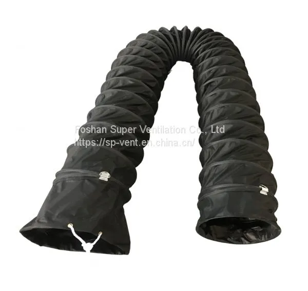 Custom Black Portable Ventilator Fan Black Portable Blower Manufacturer Ventilation Equipment Factory photo-3