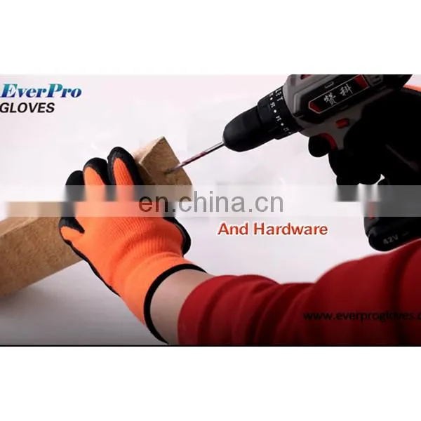 Американские перчатки Wonder Grip Thermo Plus с двойным слоем покрытия латексом для защиты