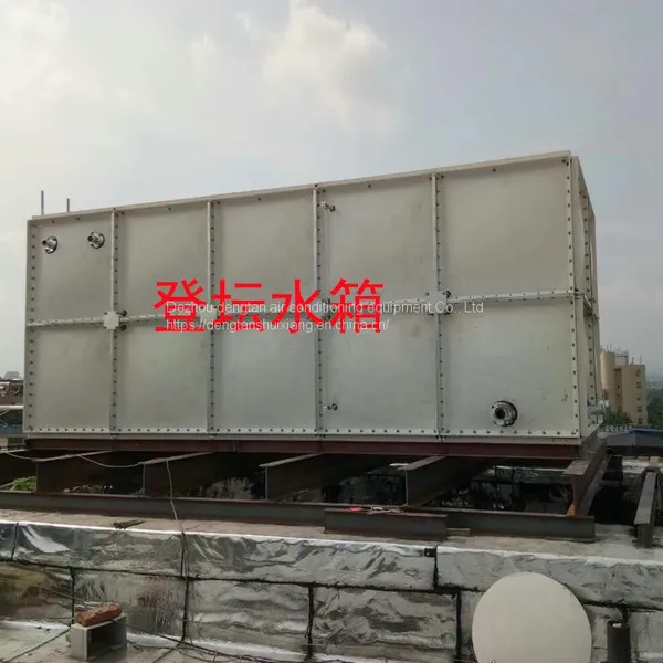 Customized Splicing of Square Fire Water Tank With FRP Water Tank