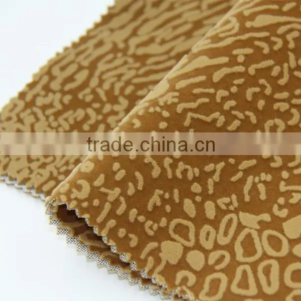 2015 Hot Sale Woven Backing Velvet Fabric photo-2