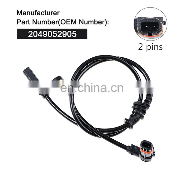 100014980 ZHIPEI High Quality ABS Wheel Speed Sensor A2049052905 For MERCEDES-BENZ C-CLASS C180 C200 C250 C350 W204 C204 S204 photo-3