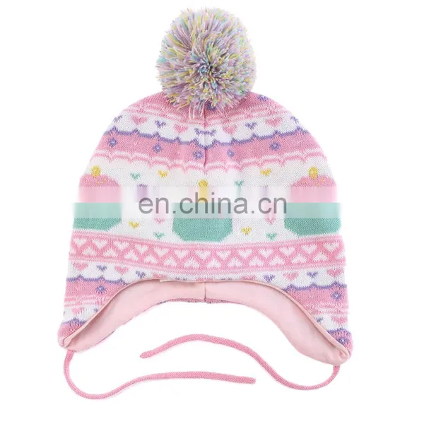 Winter Children's Hat Scarf Gloves photo-4