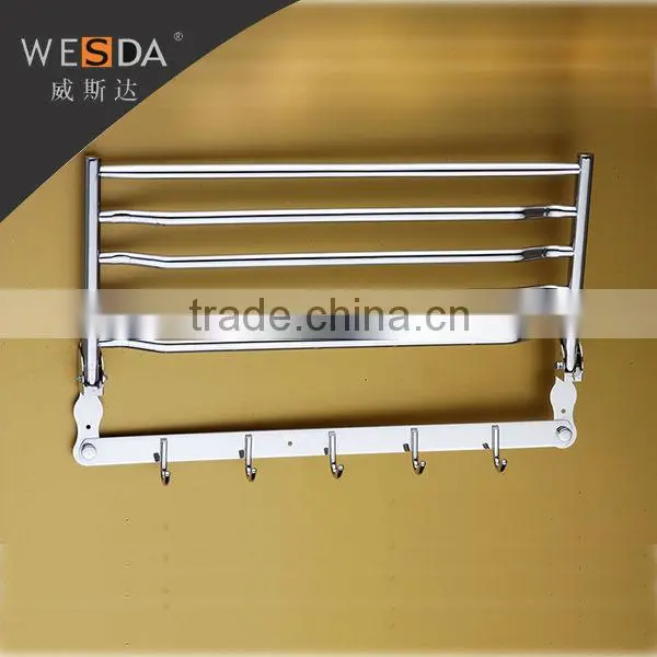 Wesda Good Quality Bathroom Towel Rack With Hooks A127 photo-6