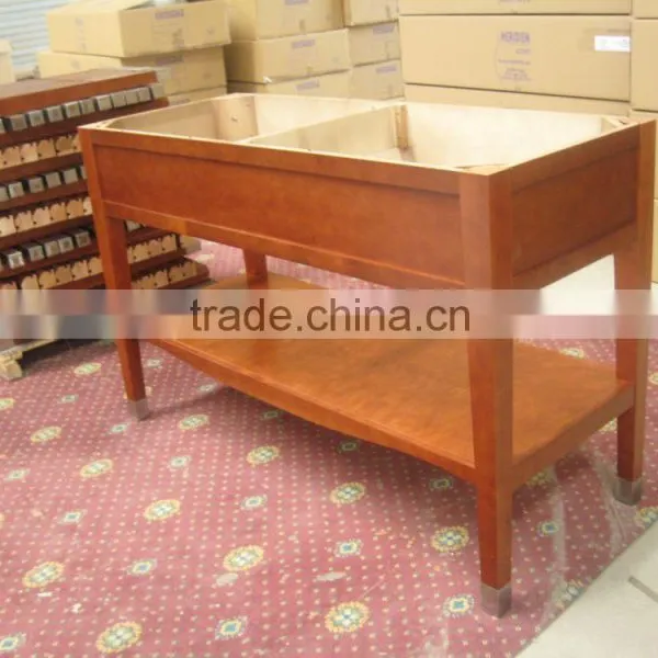 Manufacturer Wholesale Good Prices of Wood Vanity Base photo-4