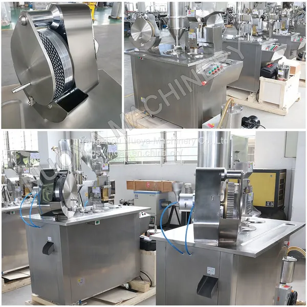 JTJ-I Pharmaceutical High Efficient Semi Automatic Spirulina Empty Capsule Filling Machine photo-4
