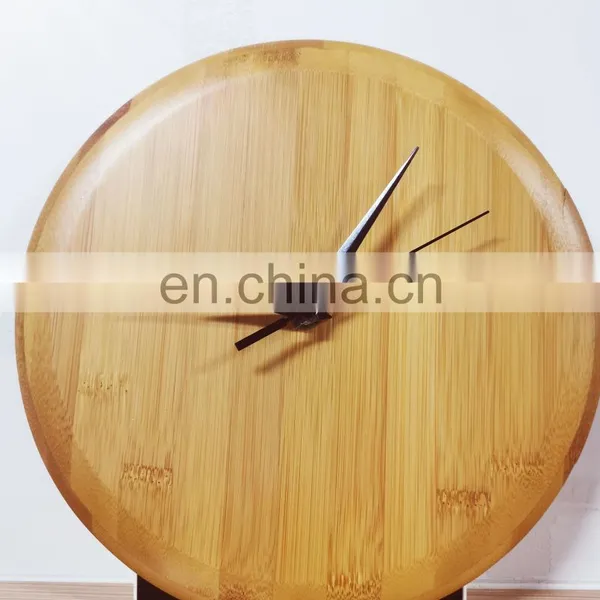 Eco Fridely Nordic Style Living Room Bedroom Decoration Pendulum Wooden Wall Clock photo-3