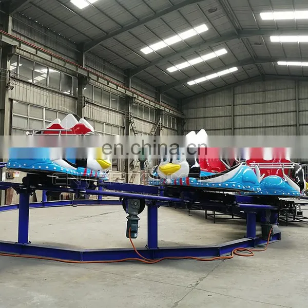 Family Roller Coaster Penguin Spinning Car Amusement Theme Park Rail Road Rides for Sale photo-5