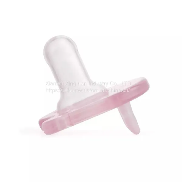 Whoelsale Baby Pacifier With Round Shape Silicoen Baby Feeding Nipple photo-3