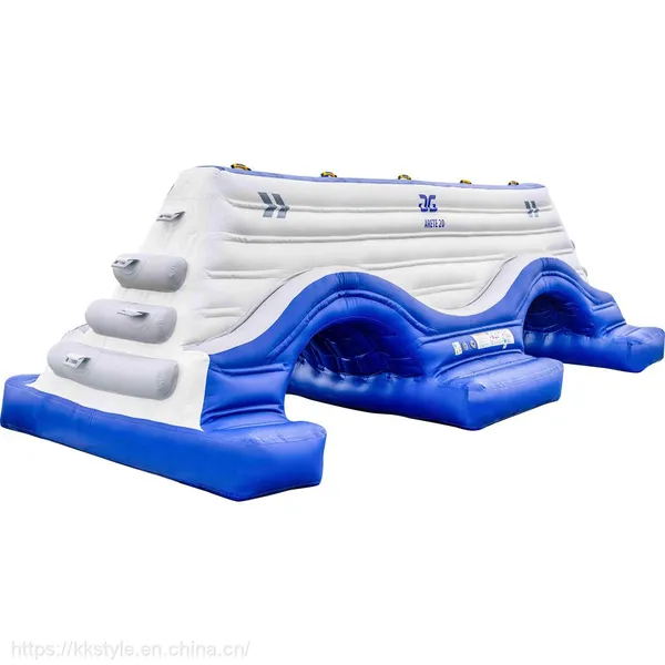 kk Inflatable Bridge Inflatable Challenge Tower Water Sport Game in Lake Park Sea Park
