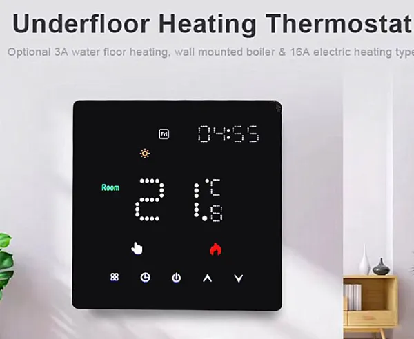 Tuya Intelligent WIFI Floor Heating Temperature Controller Voice Voice Controlled Floor Heating Temperature Controller（Wechat:13510231336）