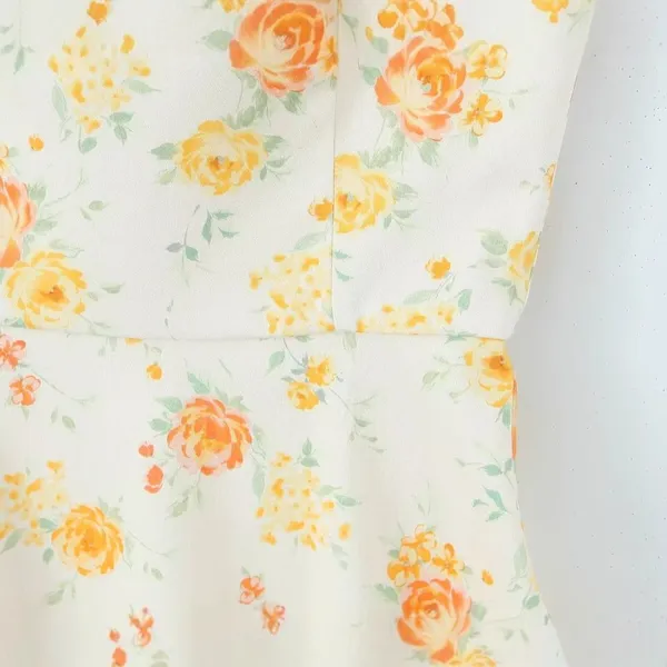 Women's 2025 Fashion Decoration Printed Poplin Dress for Women photo-2