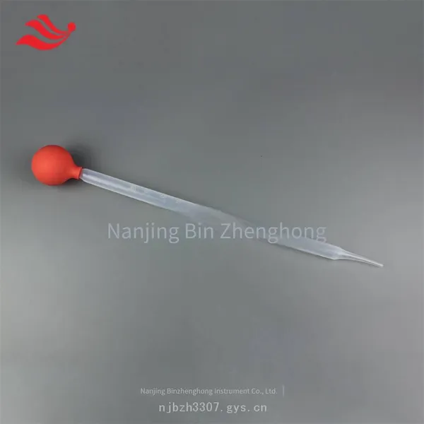 25ml pfa pipette, polytetrafluoroethylene plastic dropper, ultra-pure acid quantitative liquid adding pipette with scale for laboratory