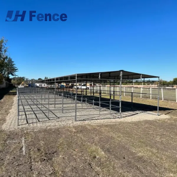 Portable Galvanized Steel Livestock Cattle Panels Durable Quality Farm Fence for Horses Easy-to-Assemble Corral Panel for Horse photo-6
