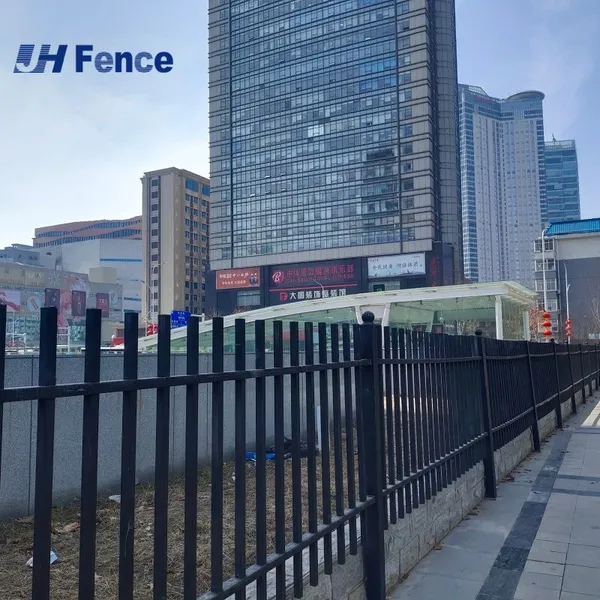 Secure Galvanized Steel Fence | Features Anti-climb Design and Tamper-resistant Construction for Enhanced Property Protection photo-2