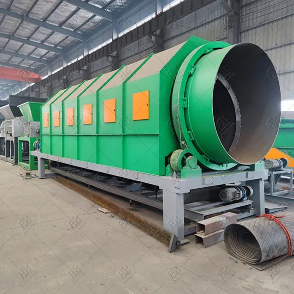Landfill Waste Trommel Screening Mahcine Domestic Waste Trommel Separator photo-4