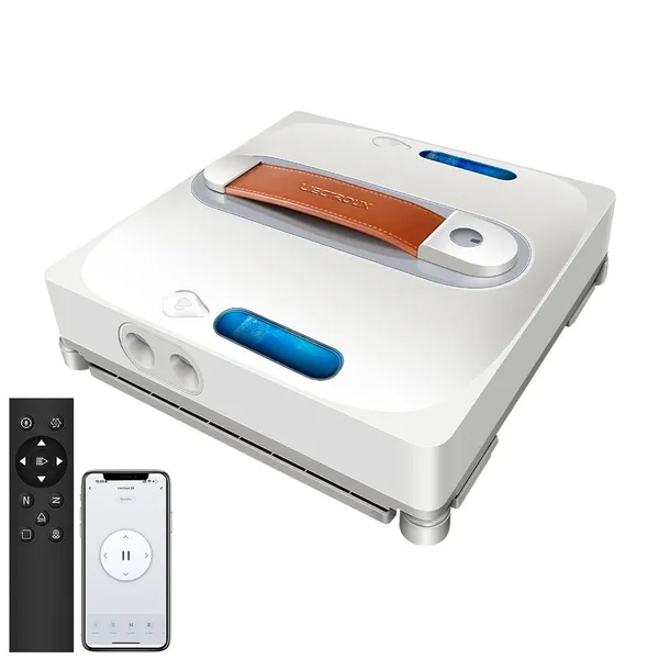 Liectroux S11 Window Cleaning Robot With 8KPa Suction & 4-Way Water Spray