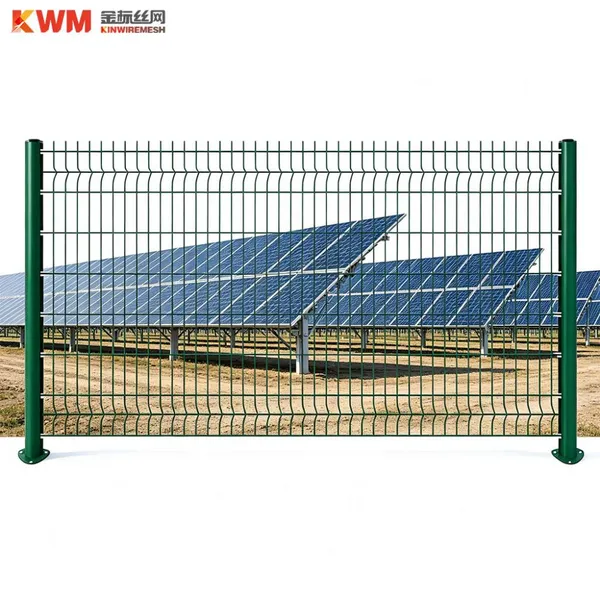 Ground solar power station metal fence - Standard model in large stock, quick delivery