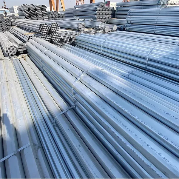 Hot Dip Galvanized Steel Pipe GI Tube 1/2 Inch To 8 Inch Galvanized Pipe for Fence Post Solar Bracket photo-2