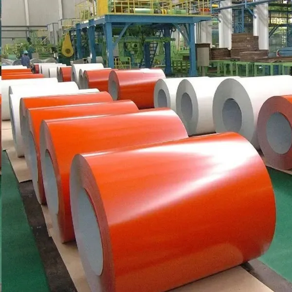 Weather Resistant HDP Color Coated Steel Coil Anti UV PPGI Prepainted Steel Coil For Outdoor Construction photo-2
