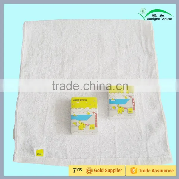 Compressed White Terry Cotton Facecloth, Promotion Towels photo-2