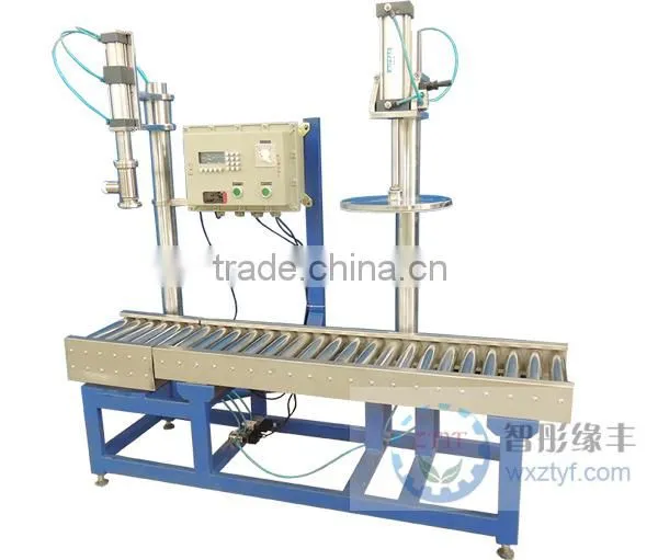 Weighing Type Paint Liquid Semi-automatic Filling Machine photo-3