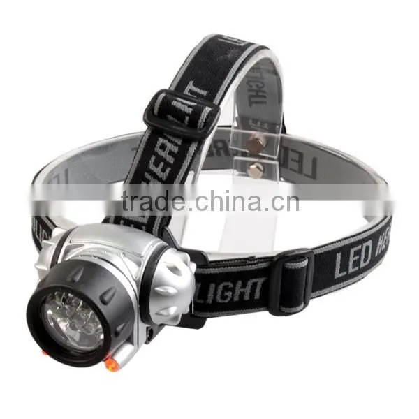 YD737+2 Flashlight Headlamp Plastic LED Headlamp Flashlight By AAA Battery Powered photo-3