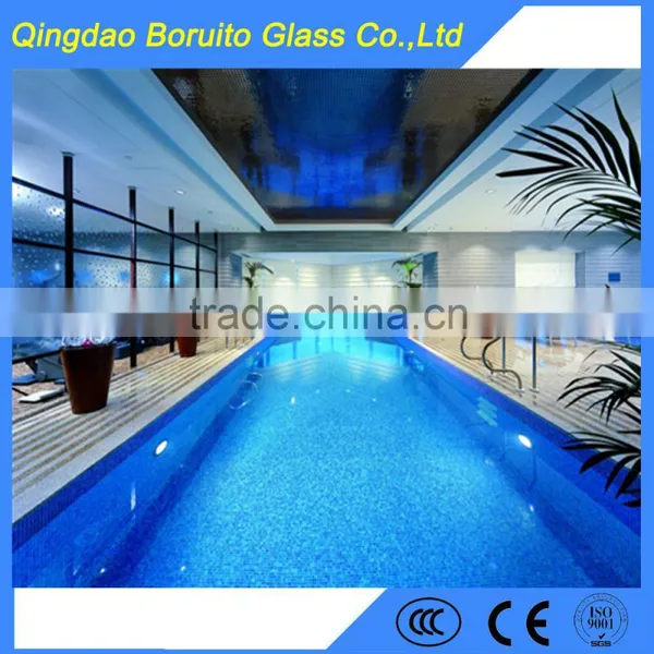 High Quality 6mm Tempered Glass for Swimming Pool photo-2