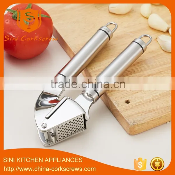 Stainless Steel Garlic Crusher Garlic Press photo-6