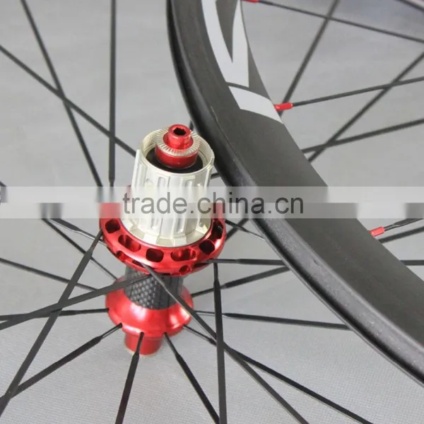 38mm Clincher Carbon Wheel 700c Road Bicycle Wheel 23mm Width UD Matt 38C photo-2