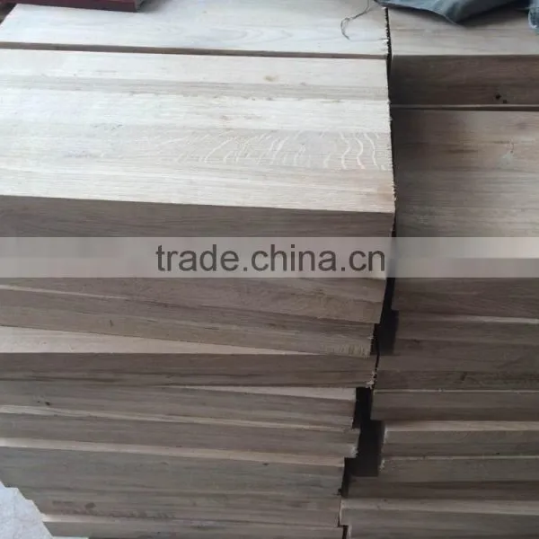 Custom Milled 3" Thick Unfinished Oak Wood Stair Treads photo-3