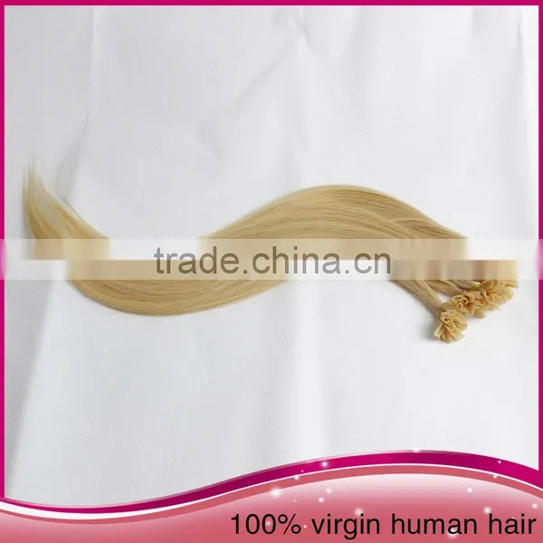 2016 New Arrival Colorful Nail Hair Factory Wholesale U-tip Hair Weave Extension photo-3