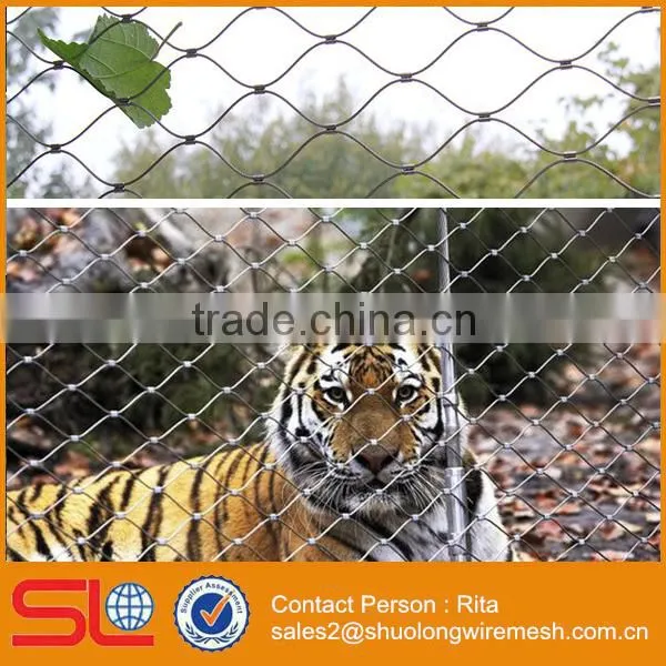 Zoo Rope Mesh , Monkey Enclosure Wire Mesh photo-5