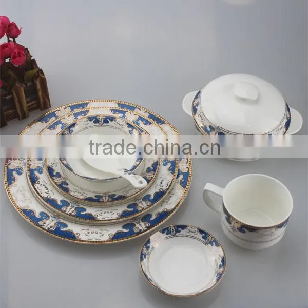 Bone China Dinner Set, Porcelain Dinner Set
