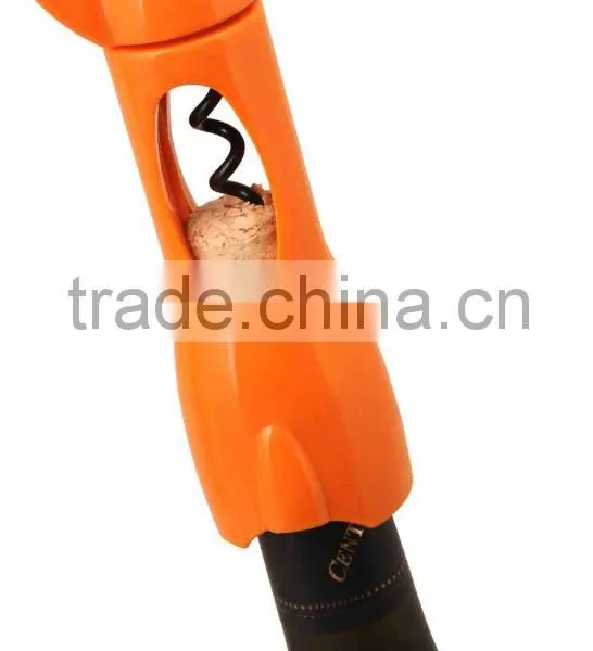 S/S+ABS 15.5*6.5*4.5 Premium Wine Opener/plastic Jar Opener/wine Opener/wine Opener Corkscrew/wine Bottle Opener photo-2
