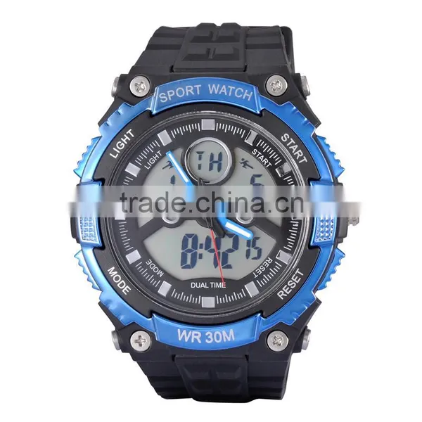 2016 Men's Quartz Digital Watch Men Sports Watches Relogio Masculino S Shock Relojes LED Military Waterproof Wristwatches photo-3