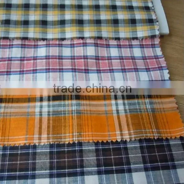 China Wholesale 16s*16s Yarn Dyed Checked Fabric Shirt Fabric Name of Textile Industries photo-3