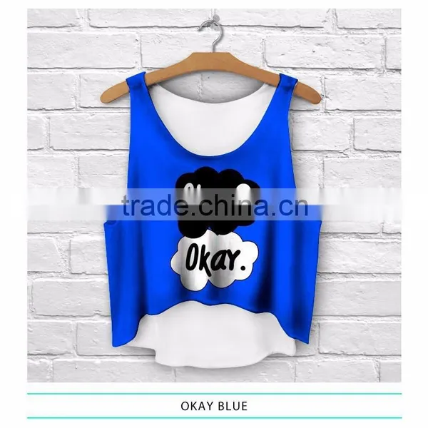Chinese Supplier Ready Stock Custom Sublimation Print High Quality Baseball Gym Tank Top photo-4