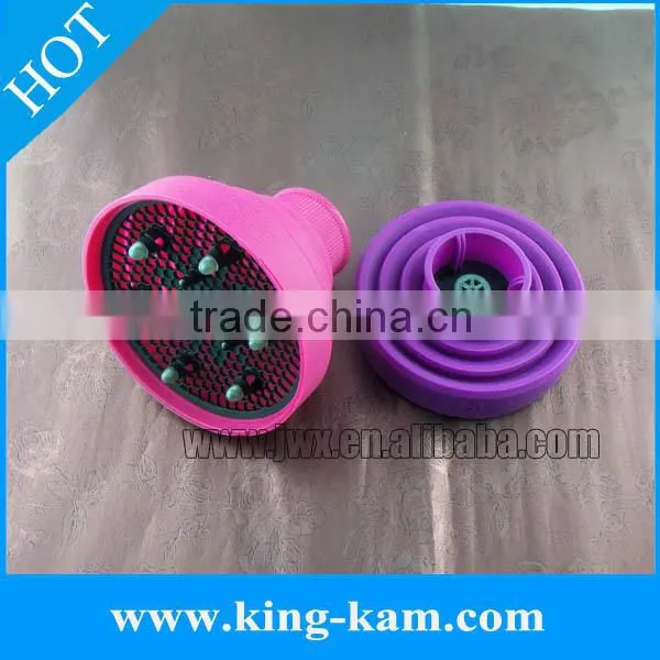 Wholesale Foldable silicone folding hair air diffuser