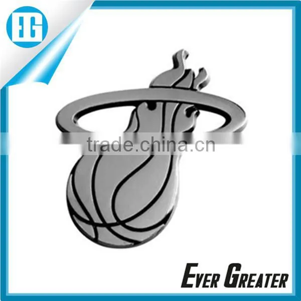 Custom Plastic Chrome Badge 3M Tape Metal Sticker Self Adhesive Plastic Badge photo-5