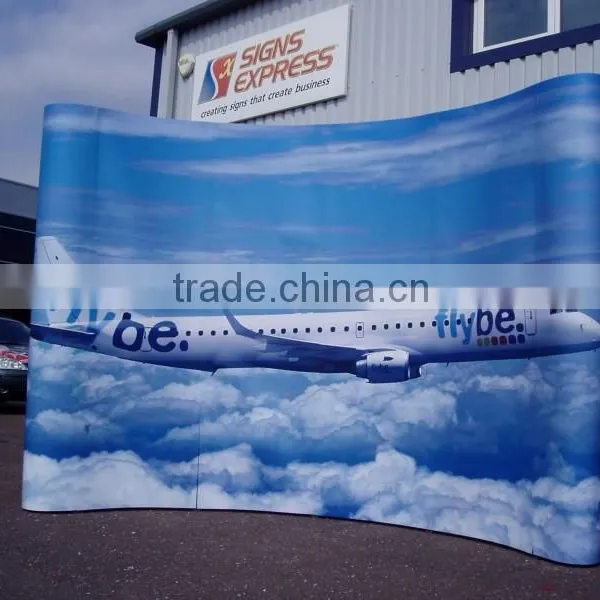 Custom Size High Quality Long Life Printed Type PP Advertising Banner Popup Stand photo-6